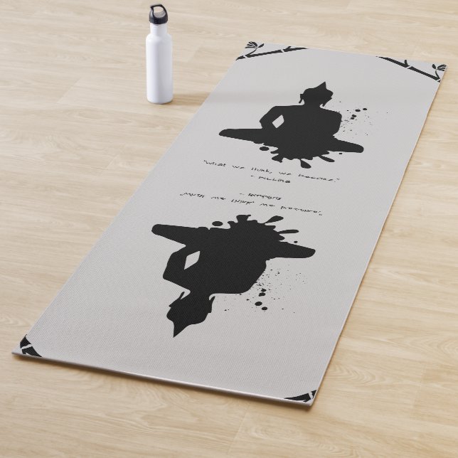 Esterilla De Yoga Cita Zen: Sabiduría y meditación (In situ)