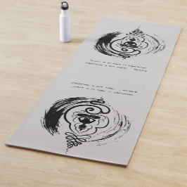 Esterilla De Yoga Cita Zen: Sabiduría y meditación