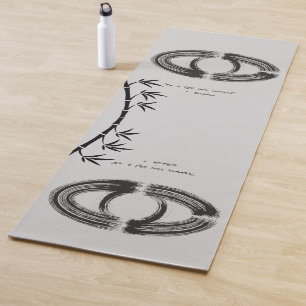 Esterilla De Yoga Cita Zen: Sabiduría y meditación