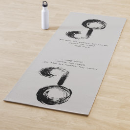 Esterilla De Yoga Cita Zen: Sabiduría y meditación