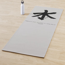 Esterilla De Yoga Cita Zen: Sabiduría y meditación