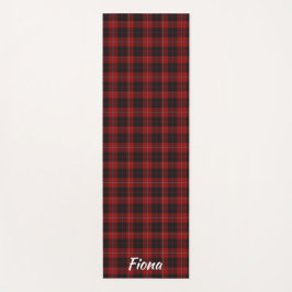 Esterilla De Yoga Clan Cunningham Tartan Plaid Personalizado
