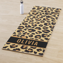 Esterilla De Yoga Clásico Nombre Personalizado Patrón de Estampado A