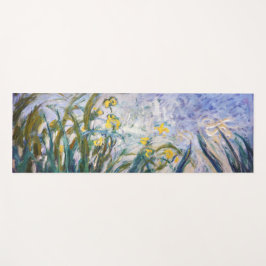 Esterilla De Yoga Claude Monet - Irlandeses amarillos y morados