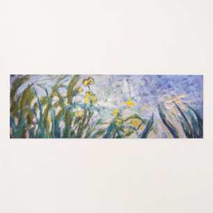 Esterilla De Yoga Claude Monet - Irlandeses amarillos y morados