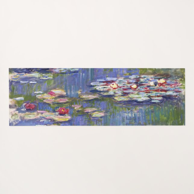 Esterilla De Yoga Claude Monet - Lilies de agua / Nympheas (Reverso (horizontal))