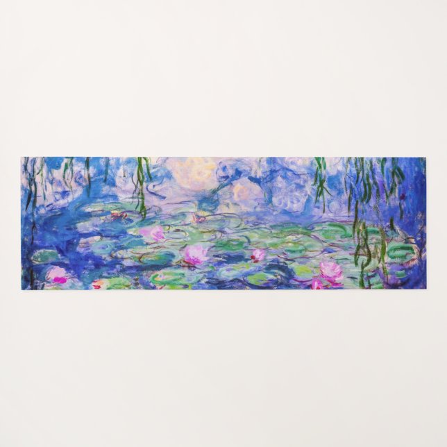 Esterilla De Yoga Claude Monet - Lilies de agua / Nympheas 1919 (Reverso (horizontal))