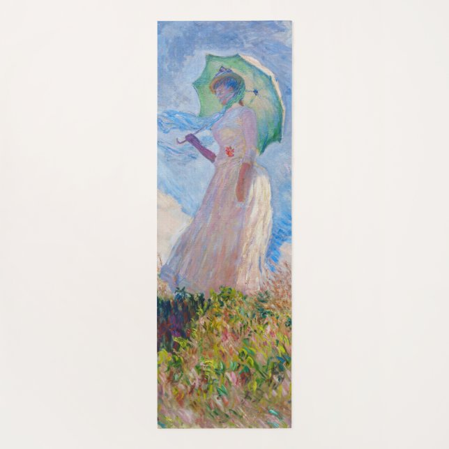 Esterilla De Yoga Claude Monet - Mujer con Parasol a la izquierda (Reverso)