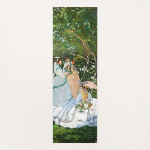 Esterilla De Yoga Claude Monet - Mujeres en el jardín