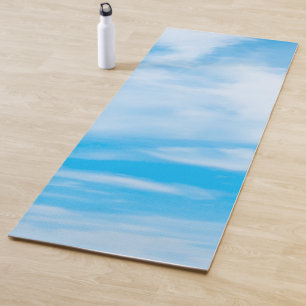 Esterilla De Yoga Clouds Blue Sky Clouds de moda Diseño de Plantilla