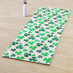 Esterilla De Yoga Clover Shamrock Irish Green Spring St Patrons Day