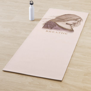 Esterilla De Yoga Colchón de Yoga BREATHE Mindful Goddess   Femenino
