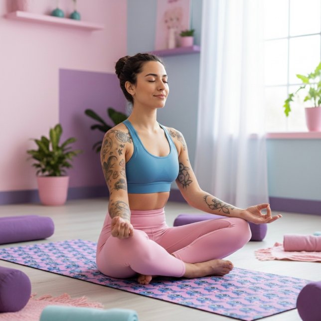 Esterilla De Yoga Colchón de Yoga Stitch (Subido por el creador)