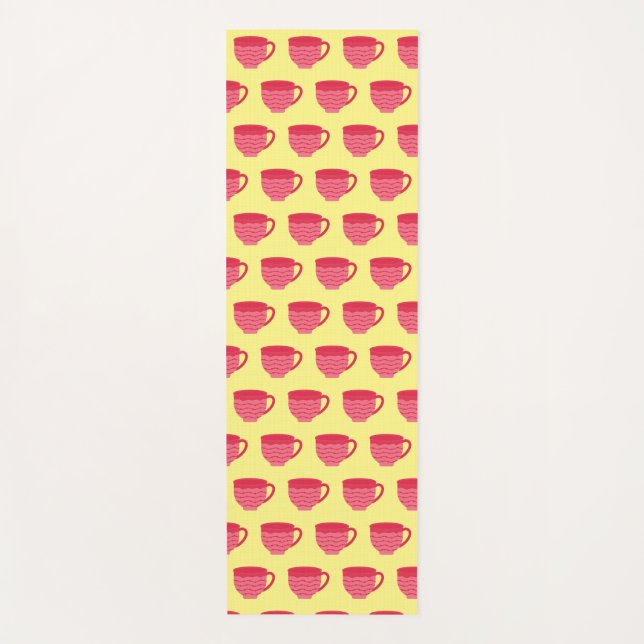 Esterilla De Yoga Colecciones rosadas (Anverso)