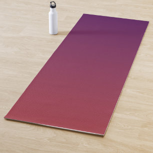 Esterilla De Yoga Color gradiente granate
