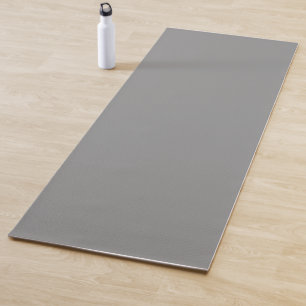 Esterilla De Yoga Color sólido gris oprimido Clásico Elegante