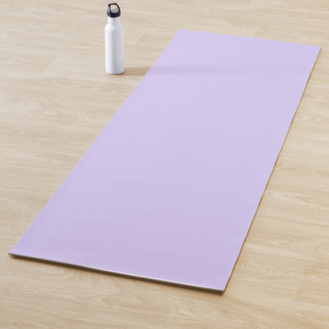 Esterilla De Yoga Color sólido pastel Lilac | Clásica | Elegante (In situ)
