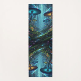 Esterilla De Yoga Colorful Peaceful Mushrooms