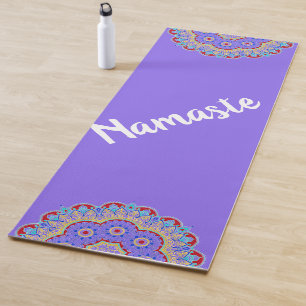 Esterilla De Yoga Colorida mandíbula morada de yoga