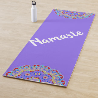 Esterilla De Yoga Colorida mandíbula morada de yoga