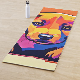 Esterilla De Yoga Colorida obra de picapia