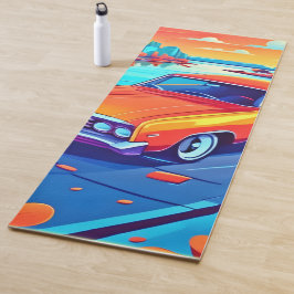 Esterilla De Yoga Colorido diseño clásico del viaje