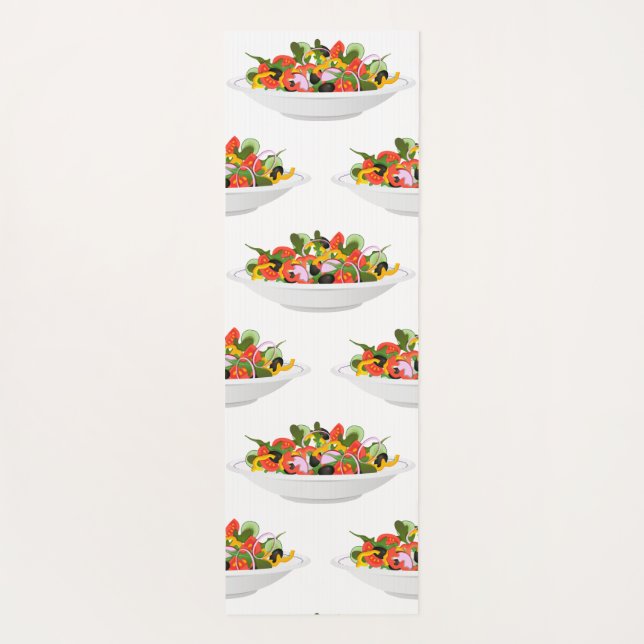 Esterilla De Yoga Coma más plantas con letras de motivación de ensal (Reverso)