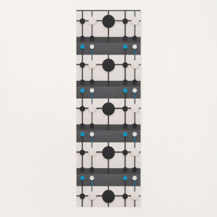 Esterilla De Yoga Composición geométrica abstracta con círculos