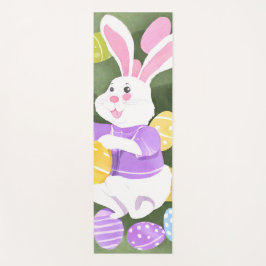 Esterilla De Yoga conejito con huevos de Pascua