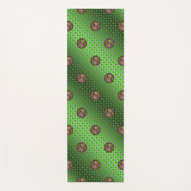 Esterilla De Yoga Conejo de Virgo y Tierra (Anverso)