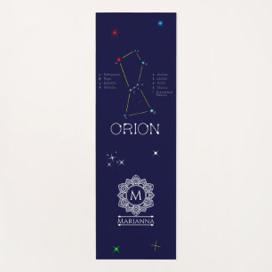 Esterilla De Yoga Constelación del hemisferio norte Orion