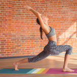 Esterilla De Yoga Contraste vintage<br><div class="desc">Fondo de rayas de contraste antiguas. Patrón de rayas de surf de estilo retro de verano. Pruebe este tapete de yoga de franja uniforme y comparta sus comentarios con nosotros.</div>