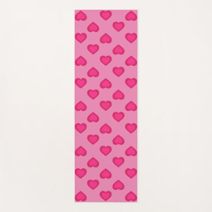 Esterilla De Yoga Corazón rosa caliente