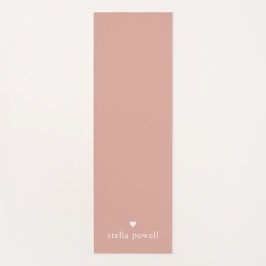 Esterilla De Yoga Corazón simple personalizado