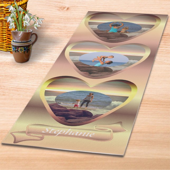 Esterilla De Yoga Corazón y océano familiar 0893 (Subido por el creador)