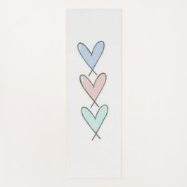 Esterilla De Yoga Corazones