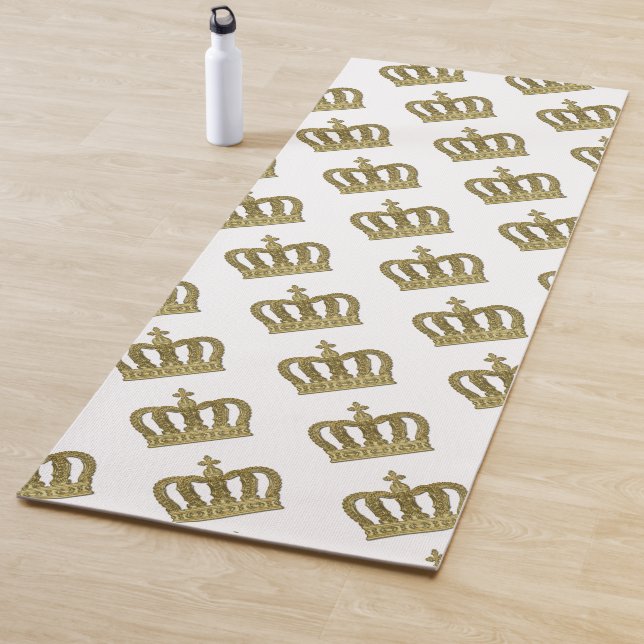Esterilla De Yoga Corona dorada - real de lujo 2 (In situ)