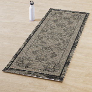 Esterilla De Yoga Corredor de estilo victoriano floral
