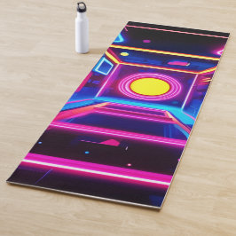 Esterilla De Yoga Corredor Neon: Una odisea digital