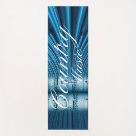 Esterilla De Yoga Country Music Singer