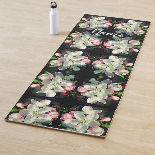 Esterilla De Yoga Crabapple Spring Blossoms Resumen Personalizado