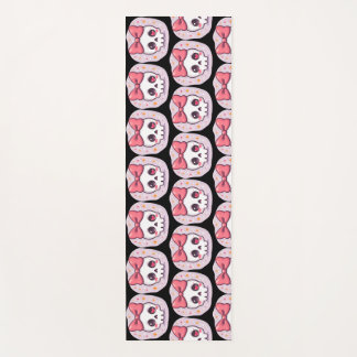 Esterilla De Yoga Cráneo de Goth Pastel con Lazo
