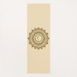 Esterilla De Yoga Crescent Moon Mandala