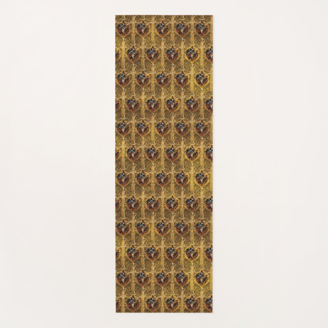 Esterilla De Yoga Crows & Crosses Estera de yoga imprimida gótica (Anverso)