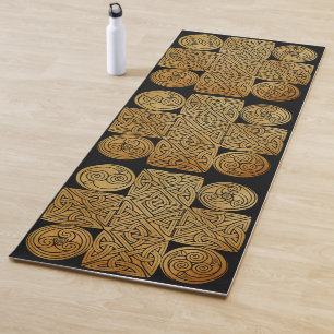 Esterilla De Yoga Cruz de Knotwork Celtic