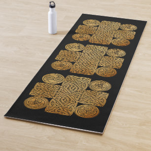 Esterilla De Yoga Cruz de Knotwork Celtic