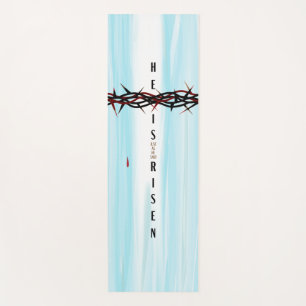 Esterilla De Yoga Cruz de la corona de los ánimos