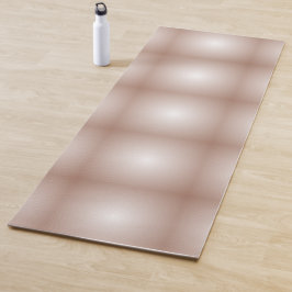 Esterilla De Yoga Cuadrados geométricos con degradado Mocha Mousse B
