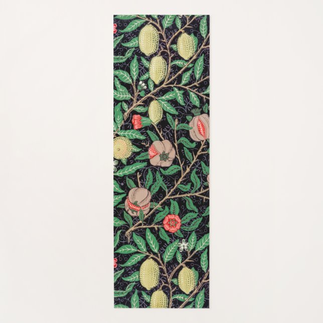 Esterilla De Yoga Cuatro frutas, William Morris (Anverso)