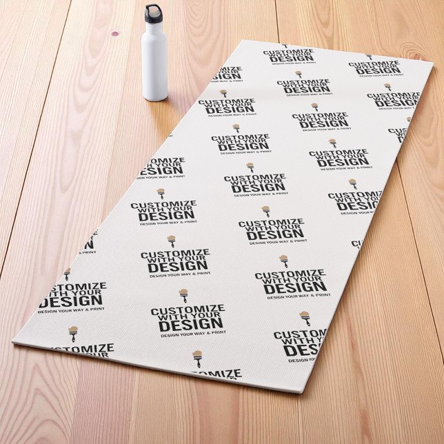 Esterilla De Yoga Custom Minimalist Personalized Company Branded  (Subido por el creador)